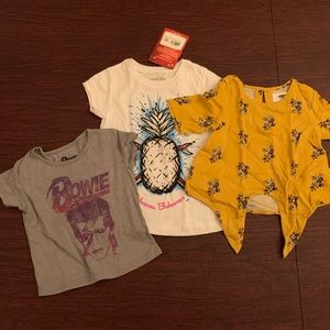Assorted Toddler Girl Shirts